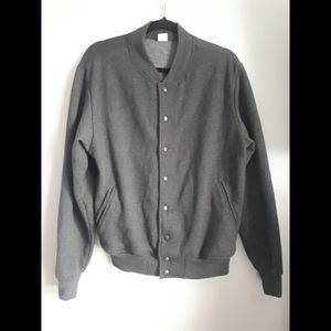 American Apparel Grey bomber sweater